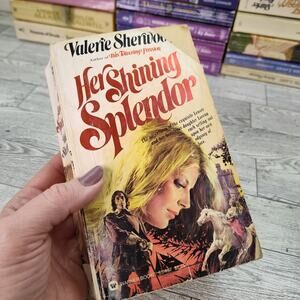 Her Shining Splendor by Valerie Sherwood 1980 First Print Paperback Romance‎